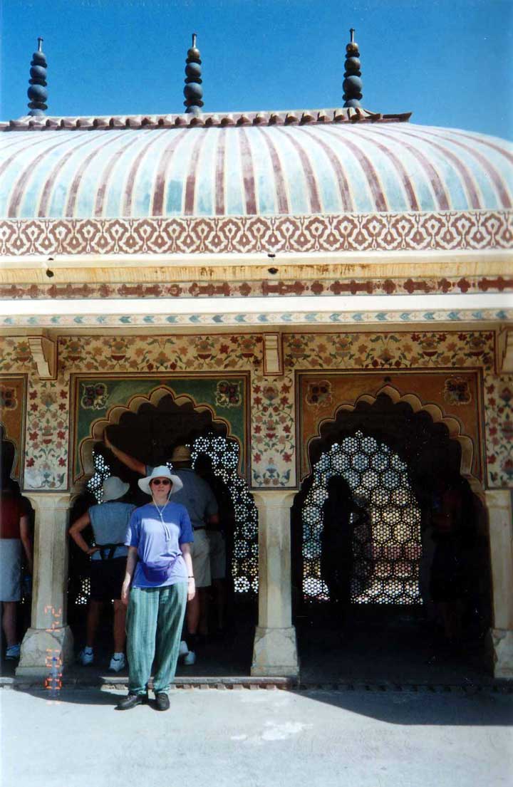 Jean at Amber Fort